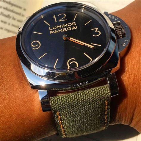 canvas strap panerai|Meer.